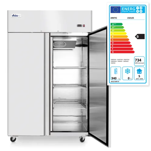 2-dverová chladiaca skriňa Profi Line 1240 l, Arktic, Profi Line, GN 2/1, 940L, 230V/350W, 1314x800x(H)2082mm – Obrázok 2