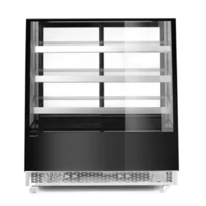 3-policová chladiaca vitrína, Arktic, 650L, Čierna, 230V/490W, 1200x833x(H)1460mm