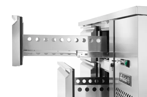 Chladiaci stôl Profi Line 2-dverový, s bočným agregátom, línia 700, Arktic, Profi Line, 230V/250W, 1360x700x(H)858mm – Obrázok 7