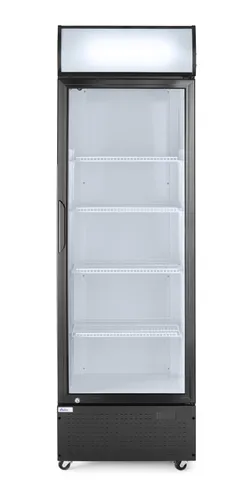 Barová chladnička s podsvieteným panelom, jednodverová, Arktic, 254L, Čierna, 220-240V/250W, 578x605x(H)1980mm