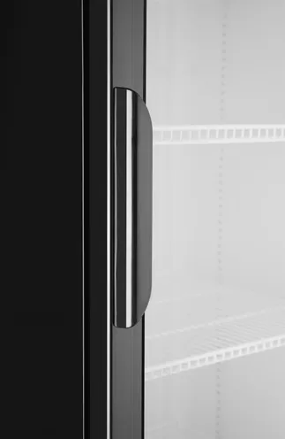 Barová chladnička s podsvieteným panelom, jednodverová, Arktic, 254L, Čierna, 220-240V/250W, 578x605x(H)1980mm – Obrázok 3