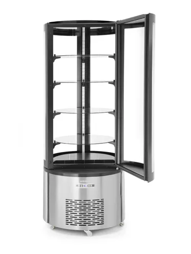 Okrúhla chladiaca vitrína, Arktic, 360L, 220-240V/460W, ⌀680x(H)1755mm – Obrázok 6