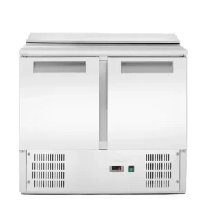 Chladiaci stôl šalátový 2-dverový so sklopným vekom, Arktic, 247L, 900x700x(H)860mm