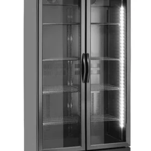 Barová chladnička dvojdverová, Arktic, 477L, Čierna, 230V/365W, 530x900x(H)1820mm