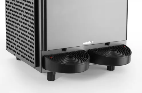 Stroj na ľadovú dreň, Arktic, Kitchen Line, 24L, Čierna, 230V/710W, 415x507x(H)810mm – Obrázok 3