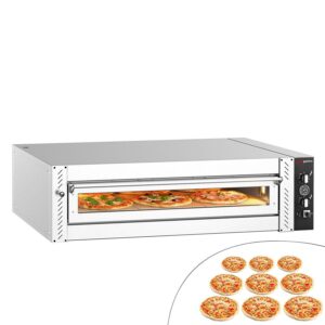 Elektrická pizza pec – 9× 30 cm – manuálna