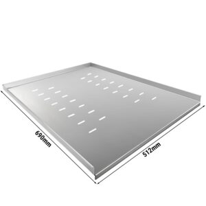 Uzavretý nosný rošt – 512 × 690 mm – vhodný pre mraziaci pult ETKSC792DN.