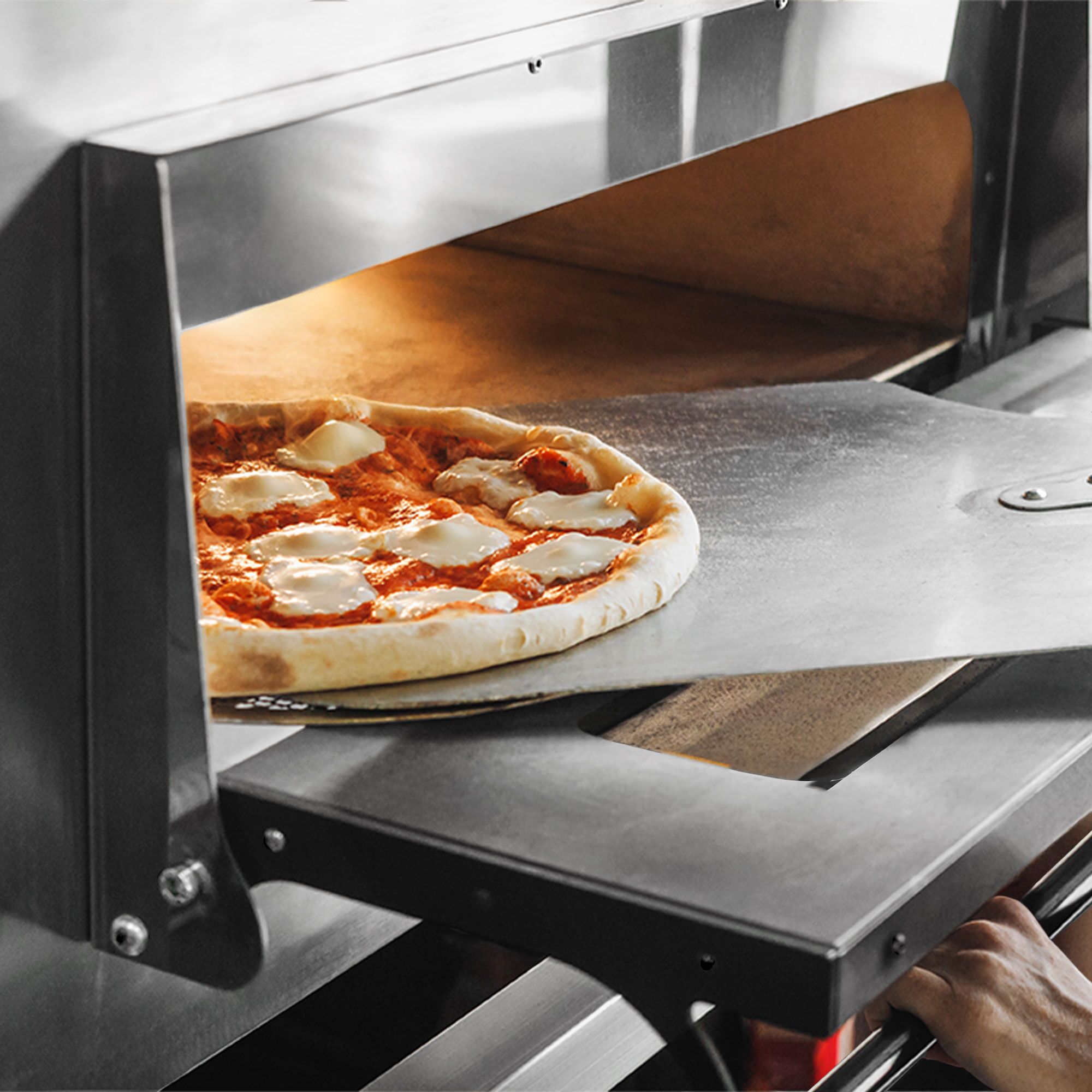 Elektrická pizza pec – 9× 30 cm – manuálna – Obrázok 3
