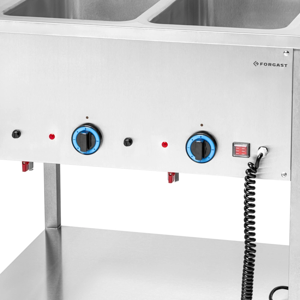 Bemar elektrický voľne stojaci 2xGN 1/1, 1,6 kW, 230 V | FORGAST FG09462 – Obrázok 8