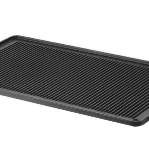 Grilovací tanier, vrúbkovaný GRILLPLATE CONVECTOMAT, HENDI, GN 1/1, 530x325x(H)15mm