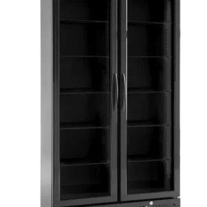 Barová chladnička dvojdverová, Arktic, 384L, Čierna, 220-240V/365W, 900x530x(H)1820mm