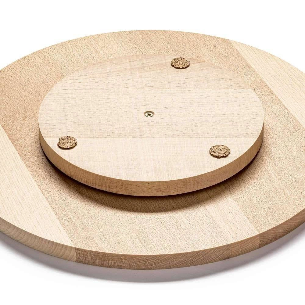 Drevená otočná servírovacia doska 35 cm | FORGAST FG12652 – Obrázok 3