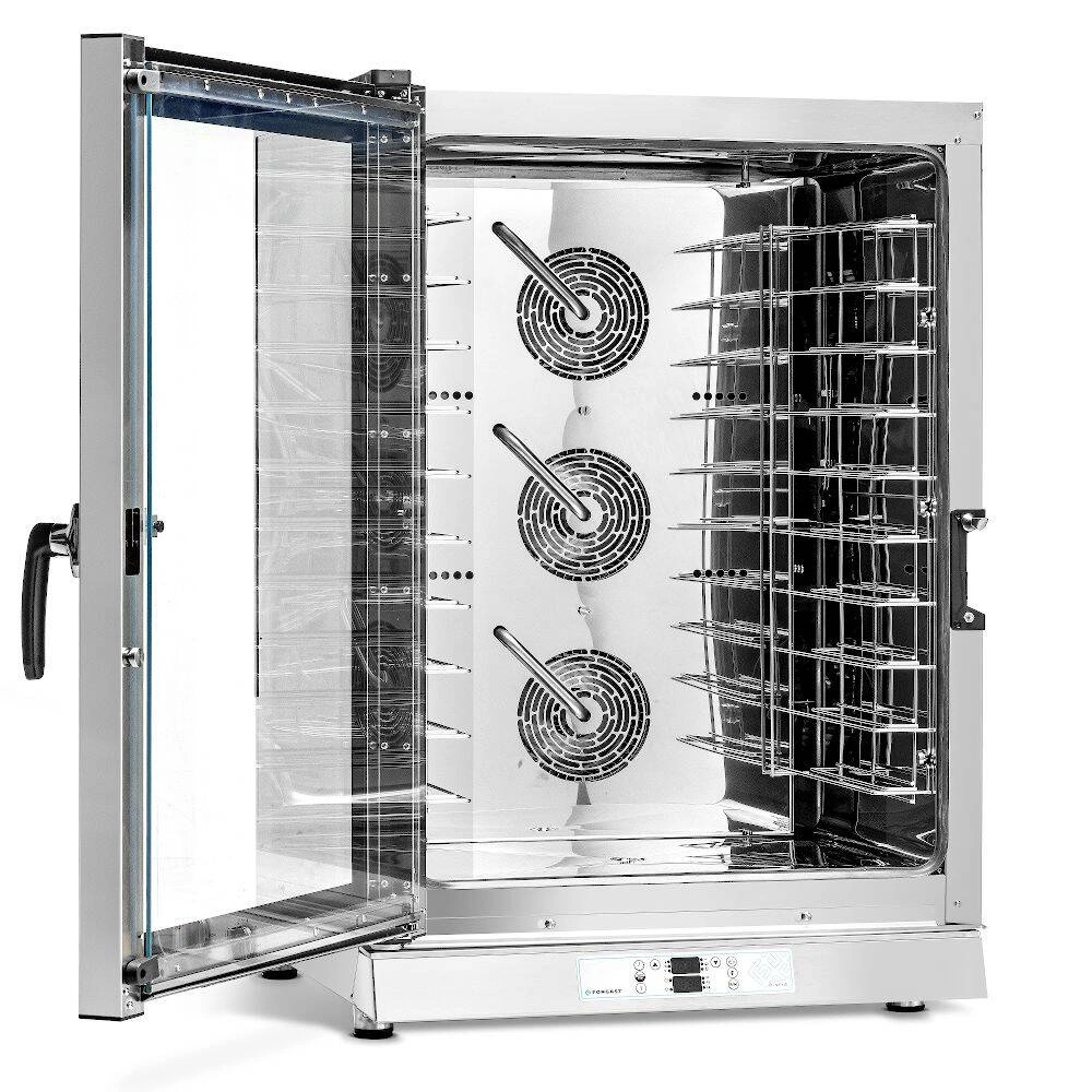 Elektrický konvektomat 10 GN 1/1 alebo 10 plechov 60x40 cm, 15.7 kW | FORGAST FG09511 – Obrázok 4