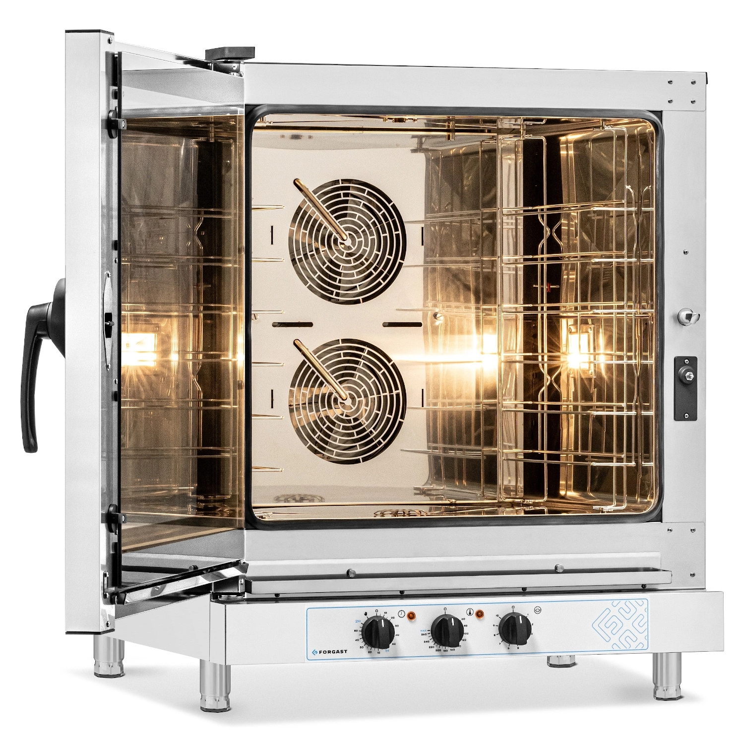 Elektrický konvektomat 6 GN 1/1 alebo 6 podnosov 60x40 cm, 10.5 kW | FORGAST FG09522 – Obrázok 4