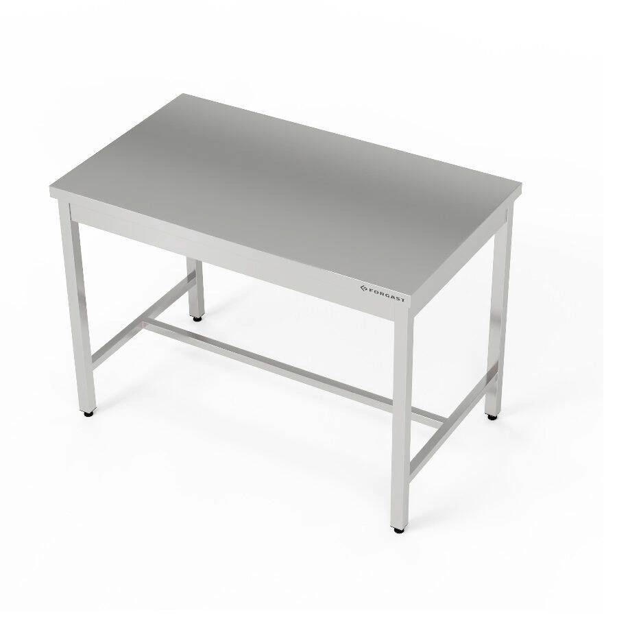 Nerezový centrálny pracovný stôl 150x70x85 cm | FORGAST – Obrázok 3