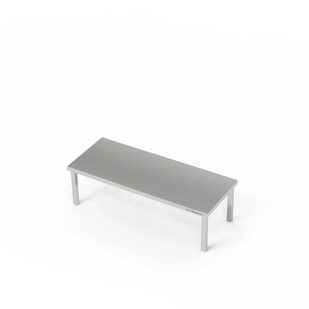 Nerezový nadstavec na stôl 4 nohy 150x30x60 cm | FORGAST – Obrázok 3