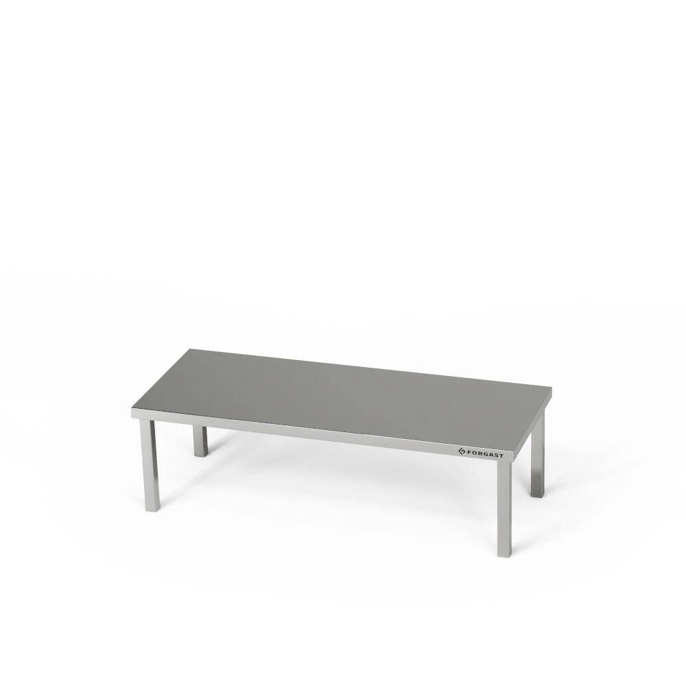 Nadstavec na stôl z nehrdzavejúcej ocele 4 nohy 110x30x30 cm FORGAST
