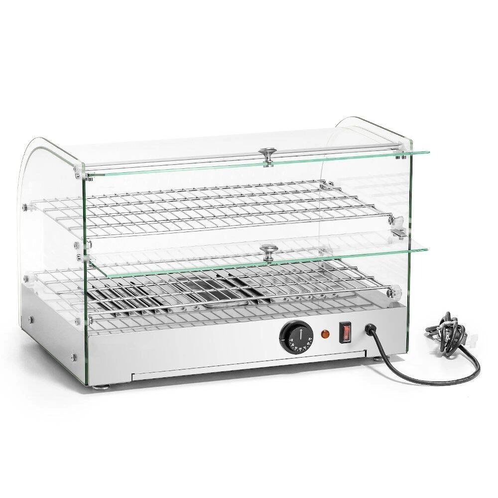 Vyhrievaná vitrína 2-úrovňová, 45 l, 0.8 kW | FORGAST FG09624 – Obrázok 5