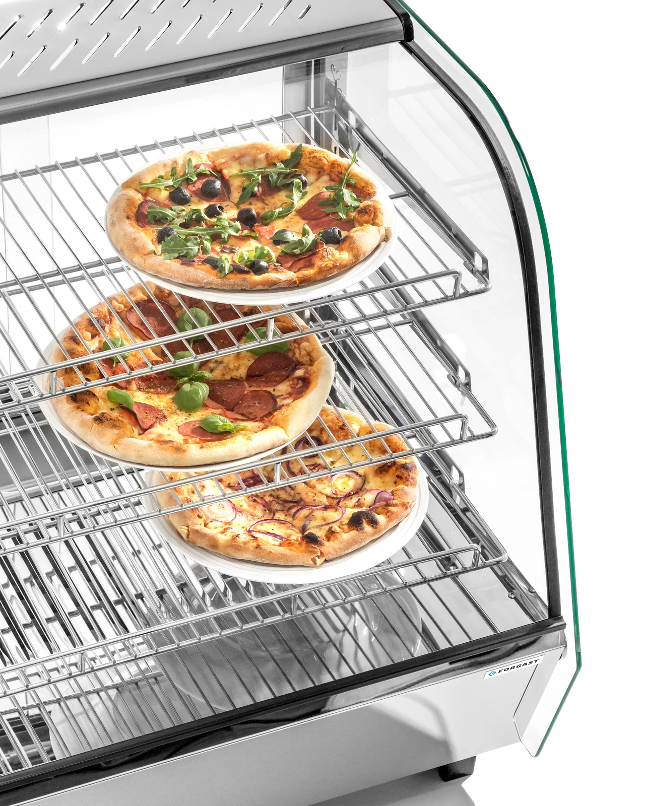 Vyhrievaná vitrína presklená 120 l, 1.1 kW | FORGAST FG09642 – Obrázok 3