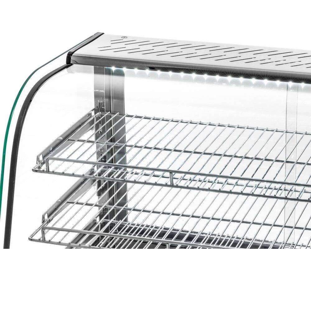 Vyhrievaná vitrína presklená 120 l, 1.1 kW | FORGAST FG09642 – Obrázok 5