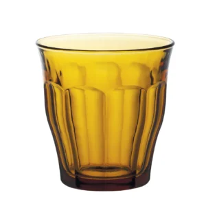 Pohár PICARDIE AMBER, Duralex, PICARDIE MARINE, 0,25L, Oranžová, 6 ks, ⌀87x(H)90mm
