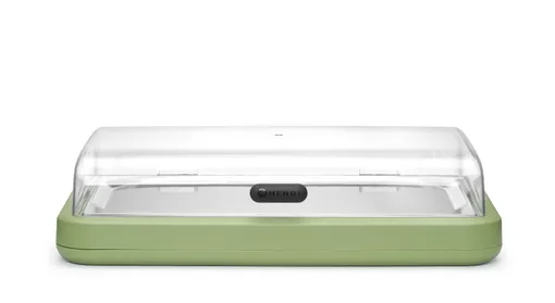 Chladiaca vitrína UNIQ, HENDI, designed by Robert Bronwasser, GN 1/1, Zelená, 593x389x(H)147mm, Obdĺžnikový – Obrázok 4