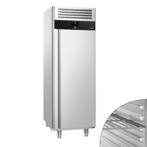 Nerezová chladnička PREMIUM – GN 2/1 – 600 litrov – s 1 dverami