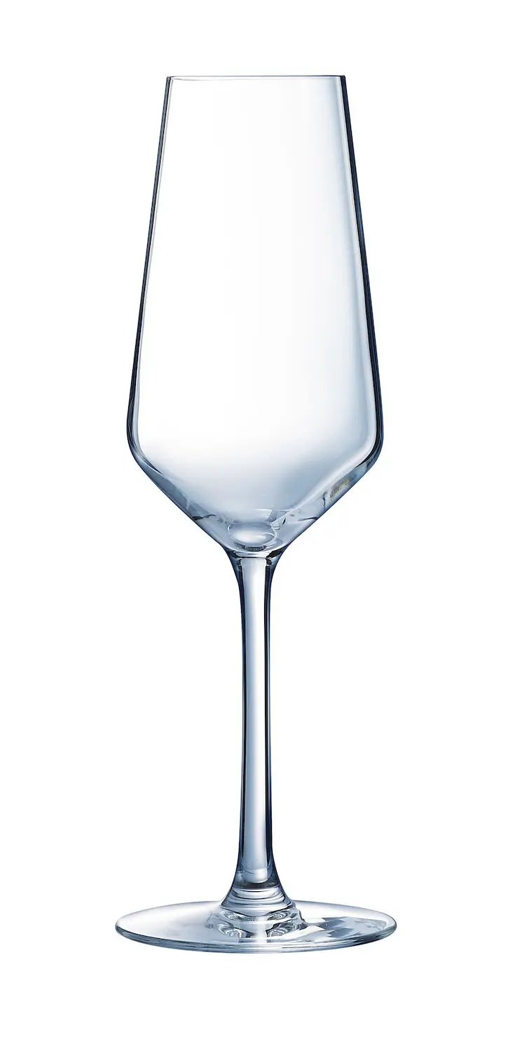 Pohár Vina Juliette na šampanské, Arcoroc, 230 ml, 0,23L, Priehľadná, 6 ks, ⌀72x(H)218mm