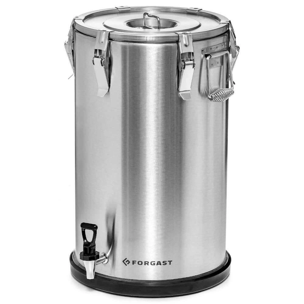 35 l oceľová termoska s kohútikom FORGAST FG05935