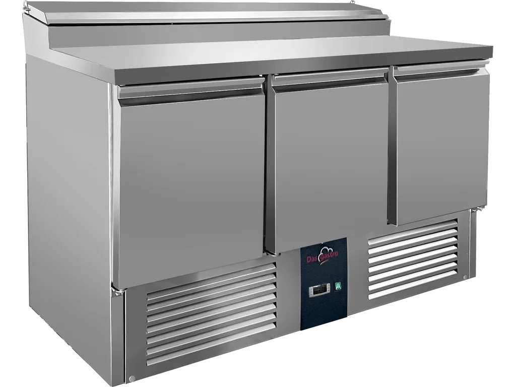 Saladeta / prípravný stôl - 1,36 x 0,7 m - s 3 dverami – Obrázok 6