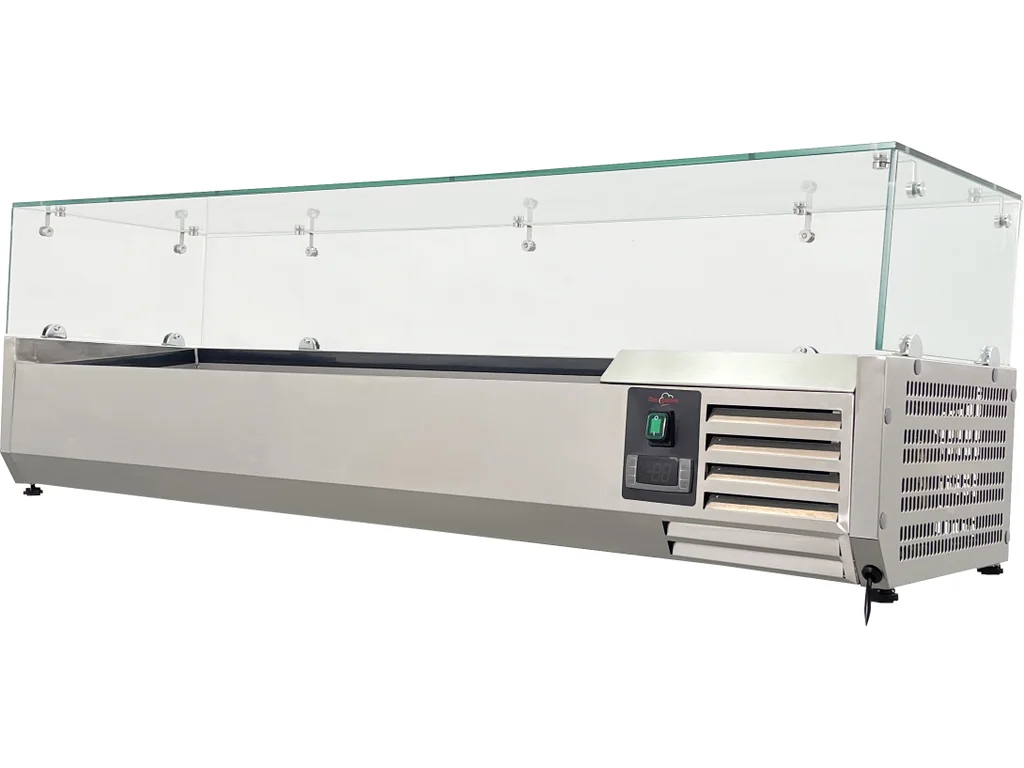 Stolová saladeta – pre 5 GN1/4 1200mm – Obrázok 4
