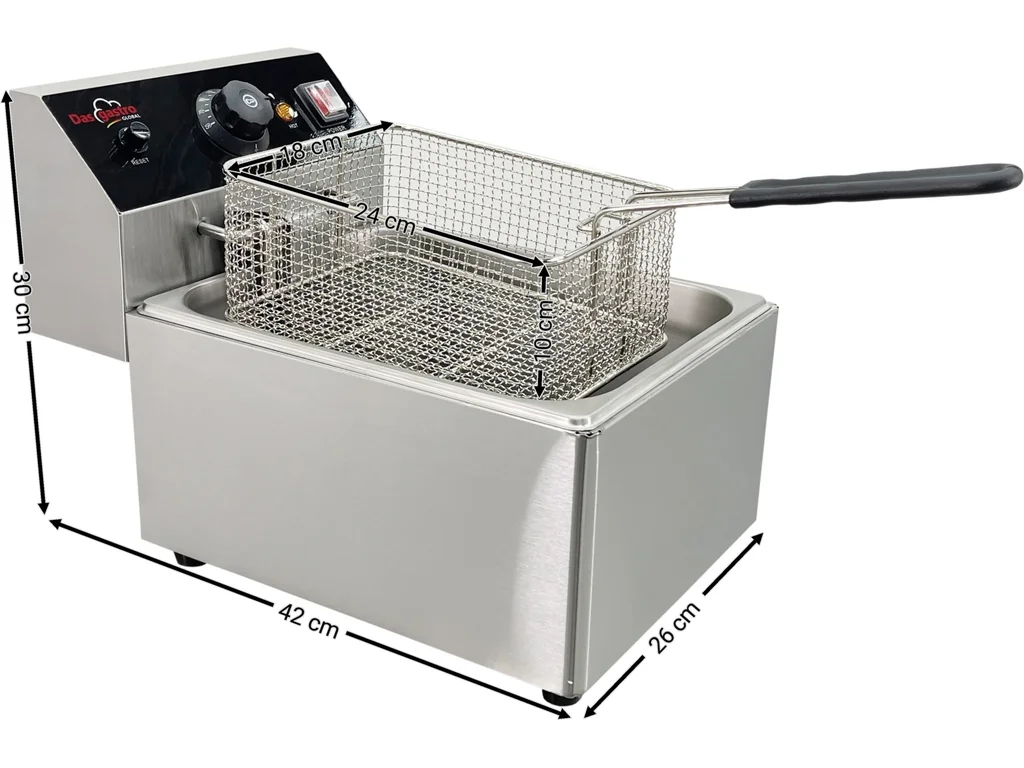 Elektrická fritéza - 6 L – Obrázok 6