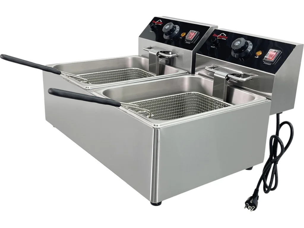 Elektrická fritéza - 2x 6 L – Obrázok 7