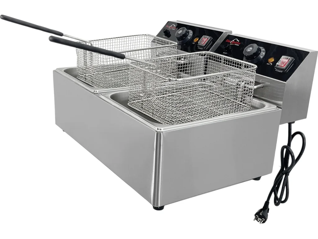 Elektrická fritéza - 2x 6 L – Obrázok 6