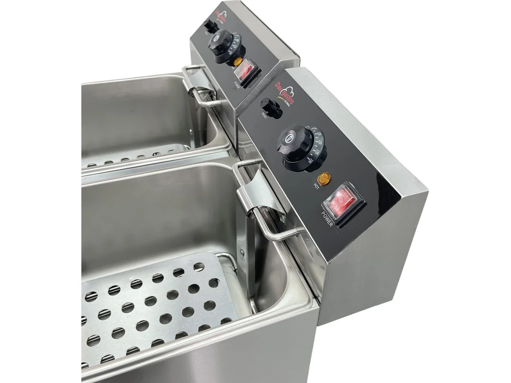 Elektrická fritéza - 2x 6 L – Obrázok 5