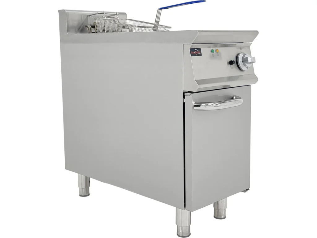 Elektrická fritéza 1×28 l so skriňou (12kW)