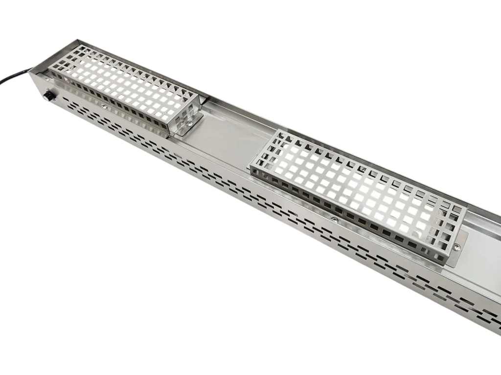 Keramický ohrevný modul (Comber Bridge) 4× žiarič, 1,40 kW, s ochrannou mriežkou – Obrázok 4