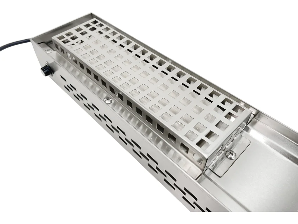 Keramický ohrevný modul (Comber Bridge) 4× žiarič, 1,40 kW, s ochrannou mriežkou – Obrázok 2
