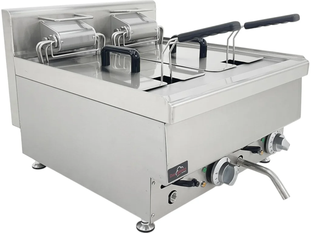 Elektrická fritéza – 2 × 11,5 l, 20 kW – Obrázok 7