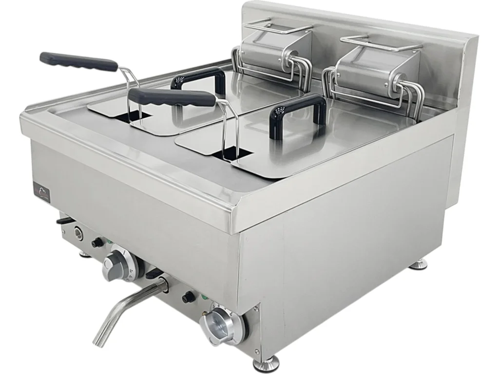 Elektrická fritéza – 2 × 11,5 l, 20 kW – Obrázok 6