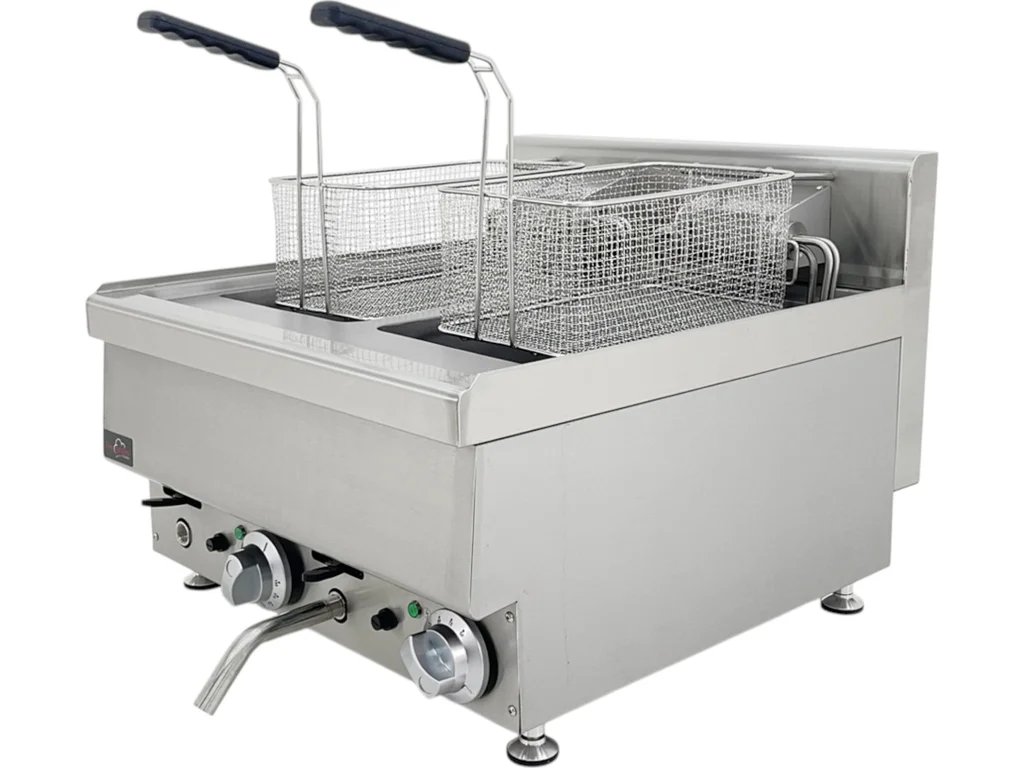 Elektrická fritéza – 2 × 11,5 l, 20 kW – Obrázok 5