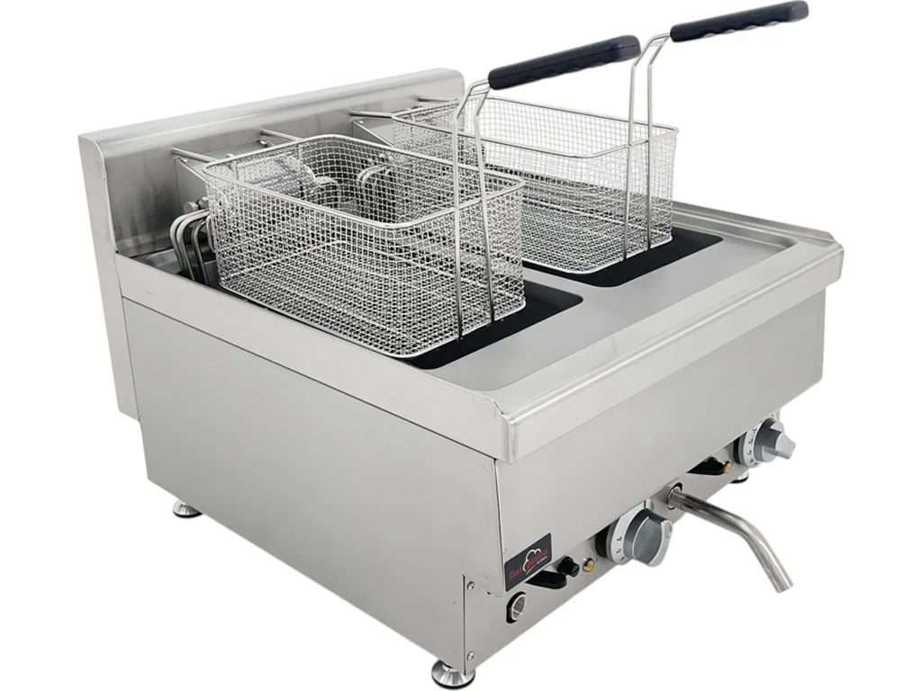 Elektrická fritéza – 2 × 11,5 l, 20 kW – Obrázok 4
