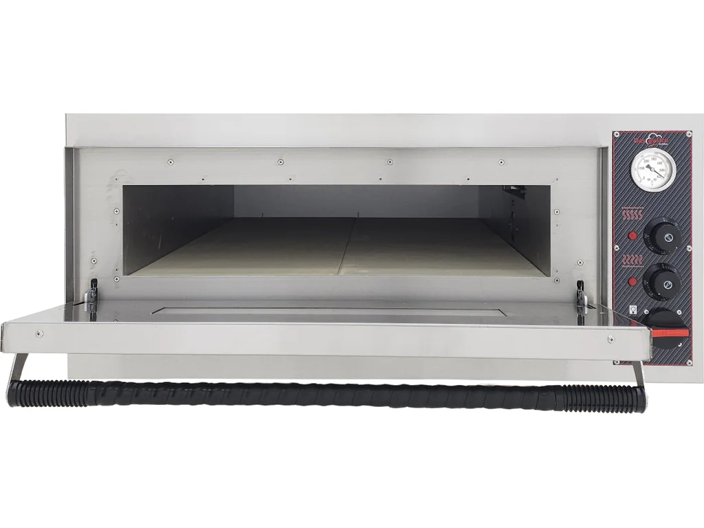 Elektrická pizza pec - jednoposchodová, 7,2 kW, 4 × Ø 32 cm pizza