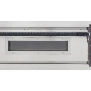 Elektrická pizza pec – jednoposchodová, 10,2 kW, 6 x Ø 32 cm pizza