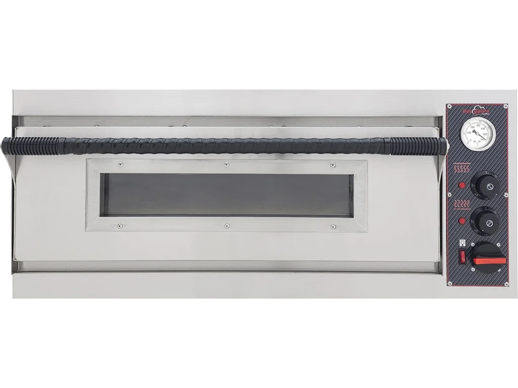 Elektrická pizza pec – jednoposchodová, 10,2 kW, 6 x Ø 32 cm pizza