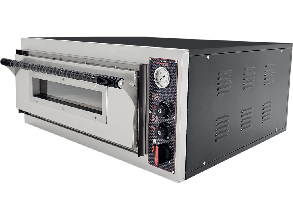 Elektrická pizza pec– jednopatrová, 4,7 kW, 4x Ø 32 cm pizza – Obrázok 5