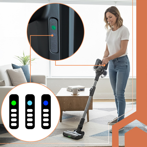 Bezdrôtový vzpriamený vysávač LunPro Ruhhy 26708 – Obrázok 12