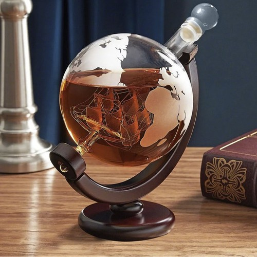 Karafa - glóbus - sada whisky Malatec 22553 – Obrázok 13
