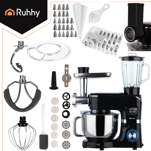 Kuchynský robot Ruhhy 25728 s vyhrievanou misou + mixér – Obrázok 4