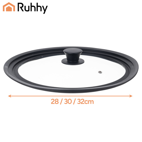 Silikónové viečko 3 v 1 28/30/32 cm Ruhhy 25561 – Obrázok 2